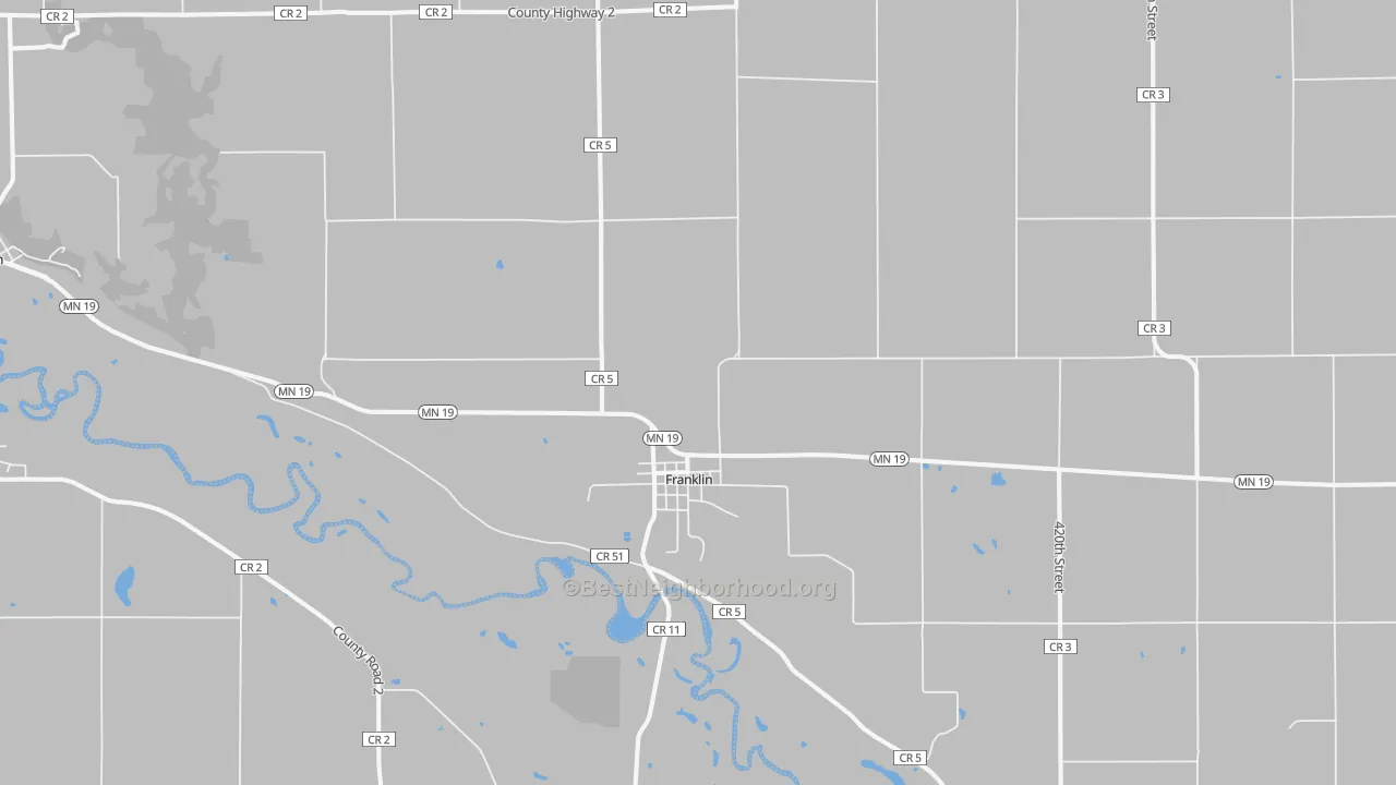 Transit Grade map of 55333, MN