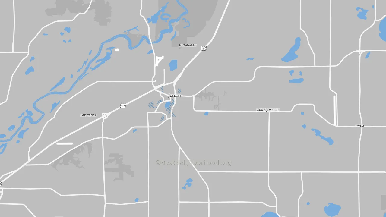 Transit Grade map of 55352, MN
