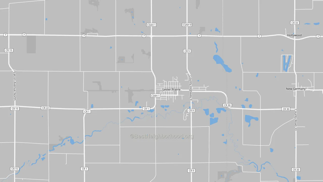 Transit Grade map of 55354, MN