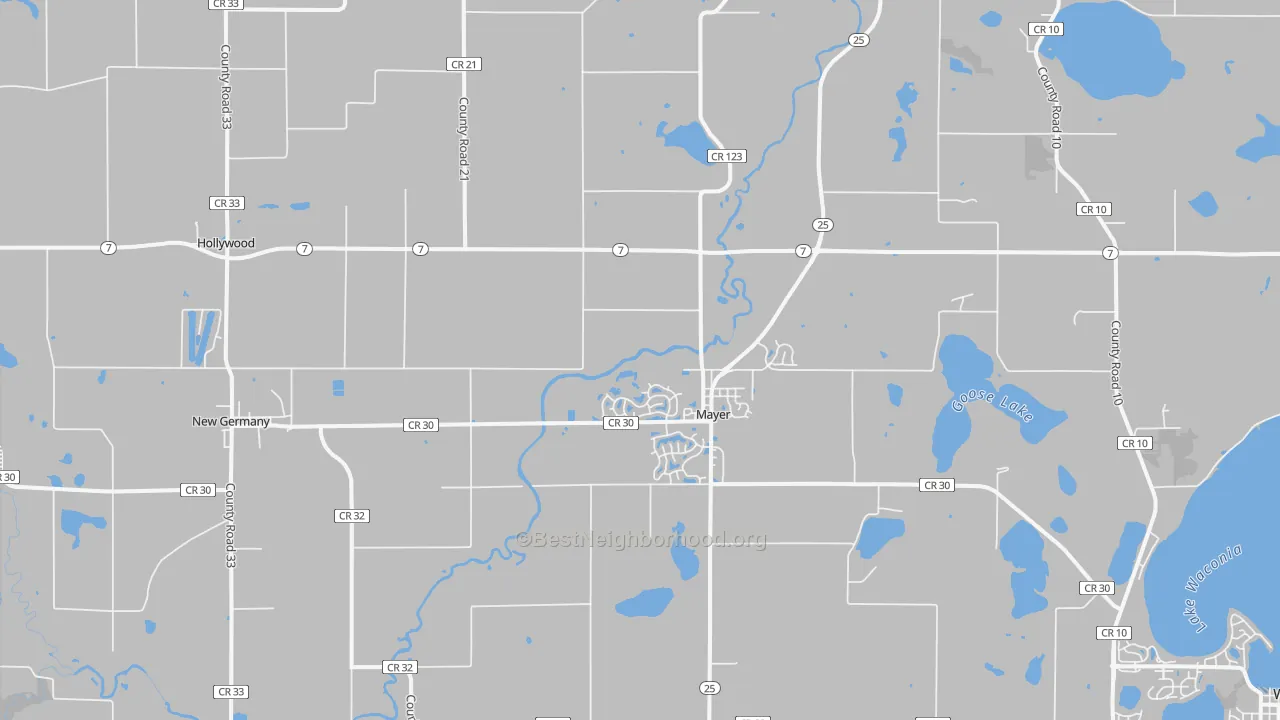 Transit Grade map of 55360, MN