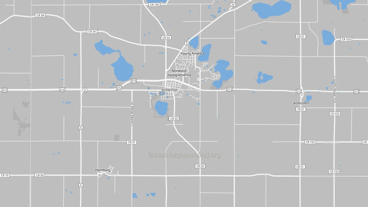 Transit Grade map of 55368, MN