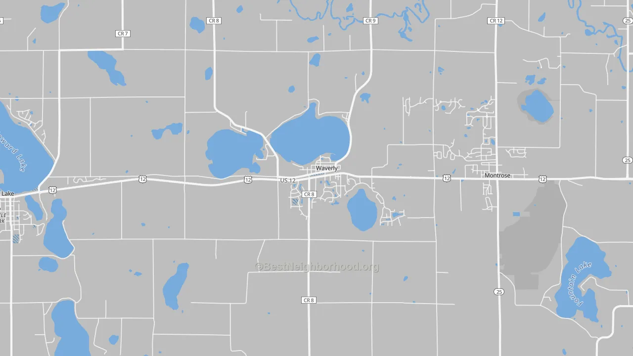 Transit Grade map of 55390, MN