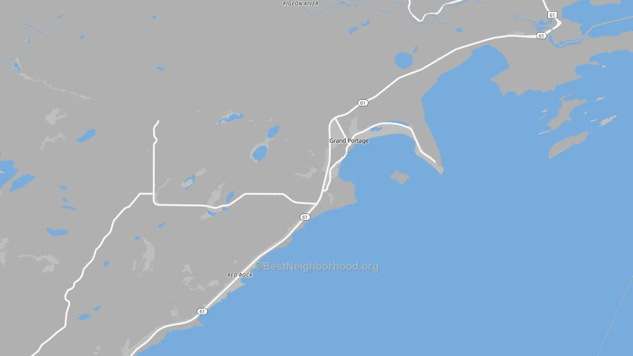 Transit Grade map of 55605, MN