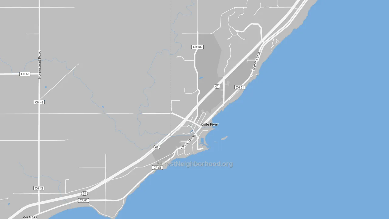 Transit Grade map of 55609, MN