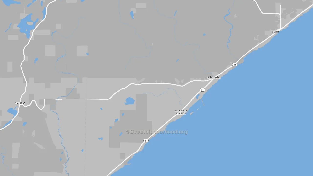 Transit Grade map of 55613, MN