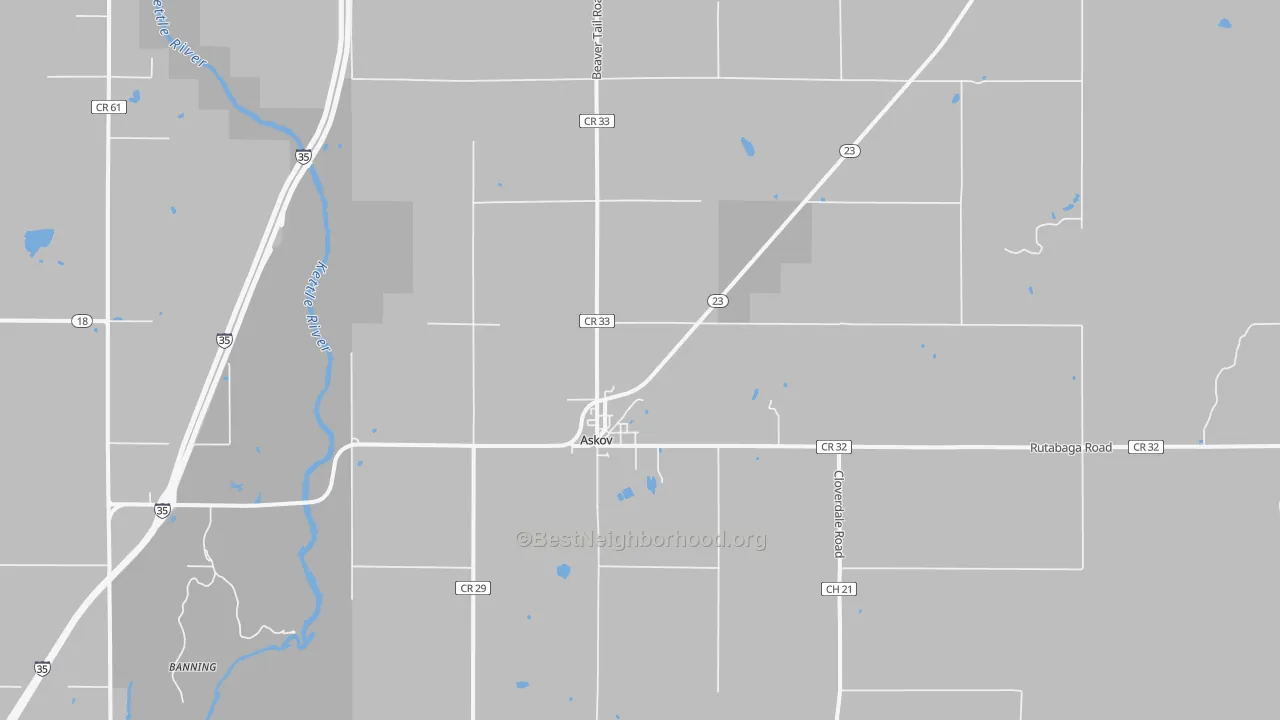 Transit Grade map of 55704, MN