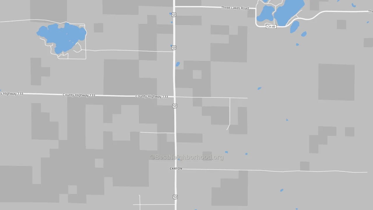 Transit Grade map of 55717, MN