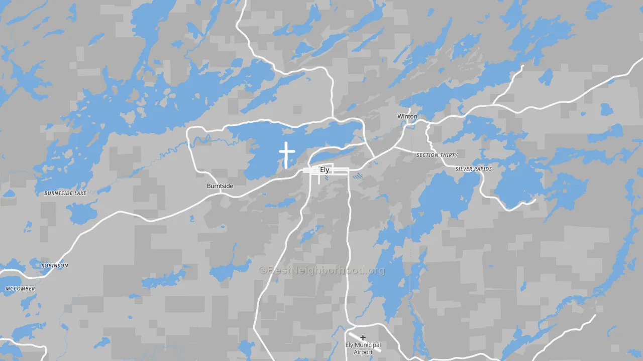 Transit Grade map of 55731, MN