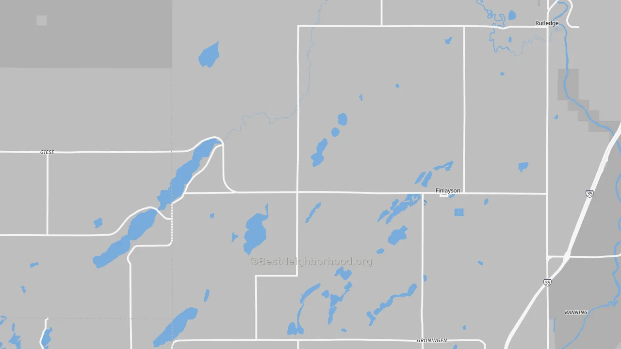 Transit Grade map of 55735, MN