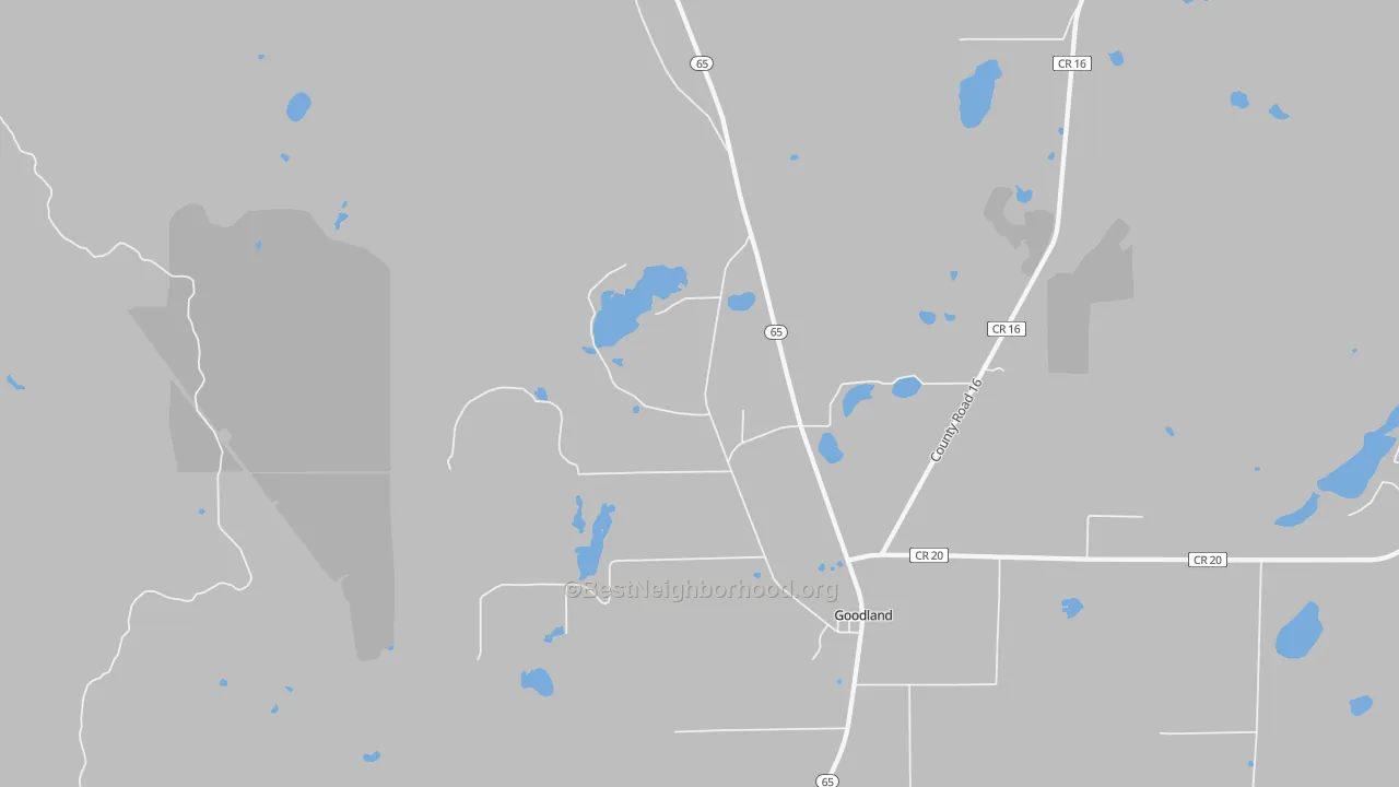Transit Grade map of 55742, MN