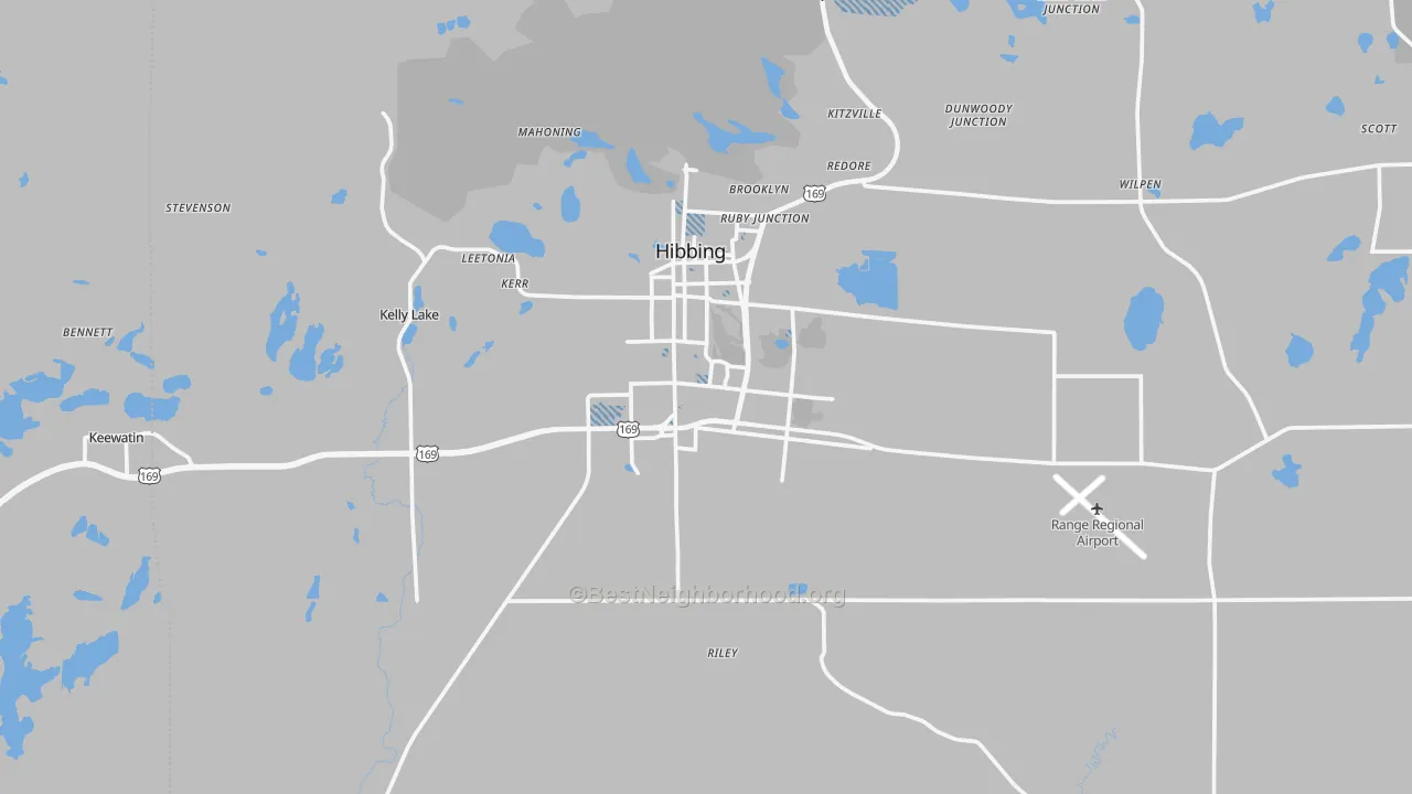 Transit Grade map of 55746, MN