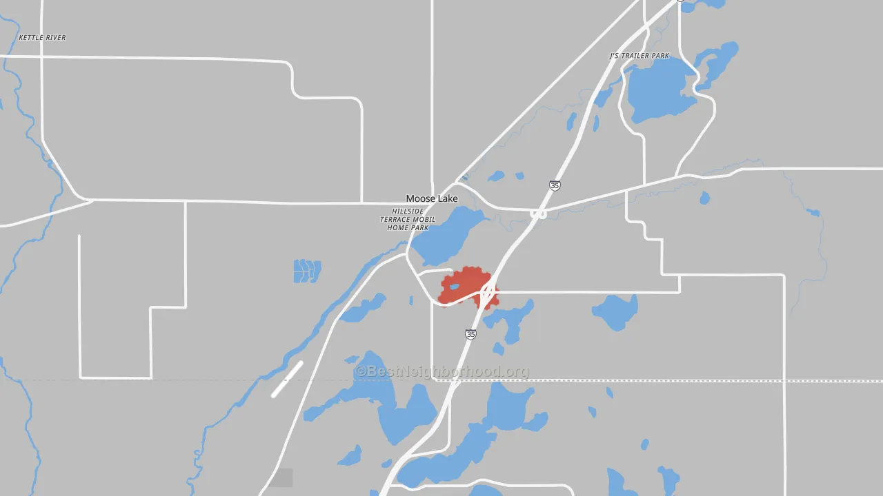 Transit Grade map of 55767, MN