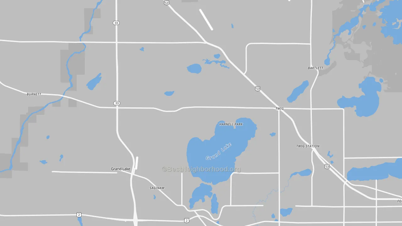 Transit Grade map of 55779, MN