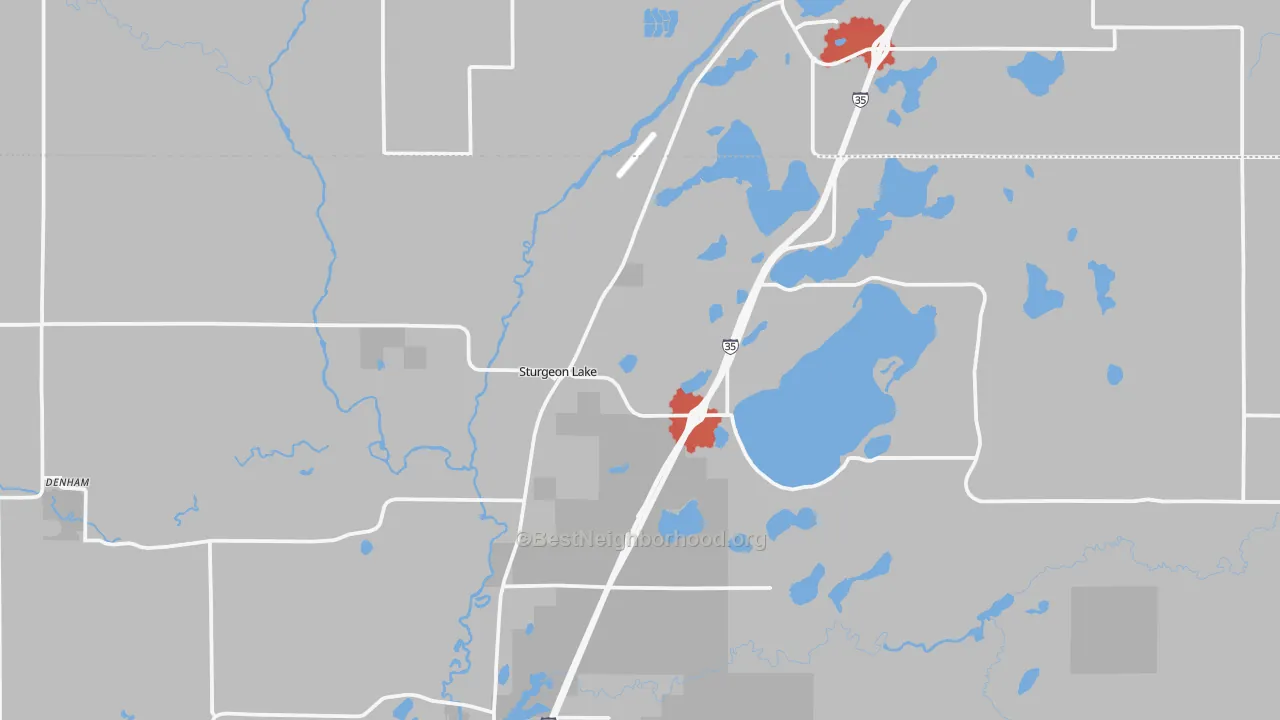 Transit Grade map of 55783, MN