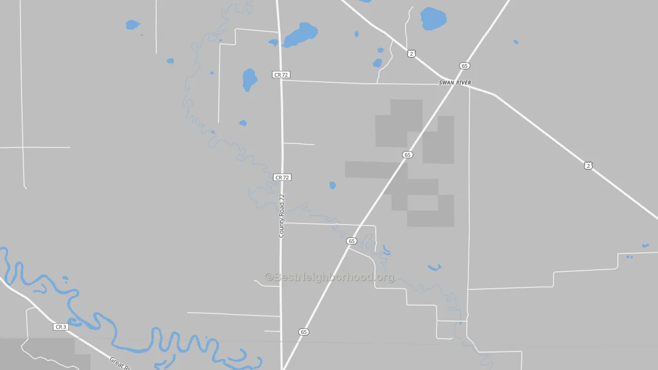 Transit Grade map of 55784, MN