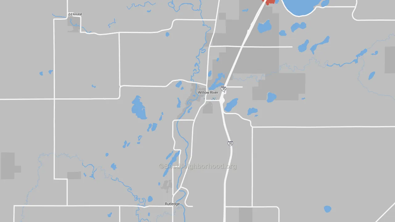 Transit Grade map of 55795, MN
