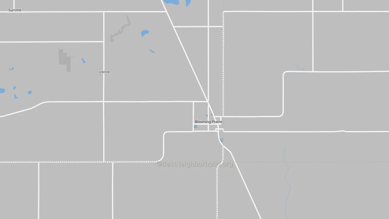Transit Grade map of 55917, MN