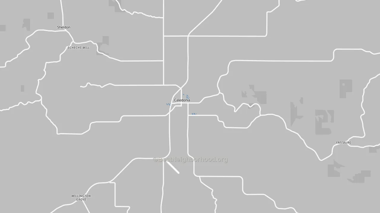 Transit Grade map of 55921, MN
