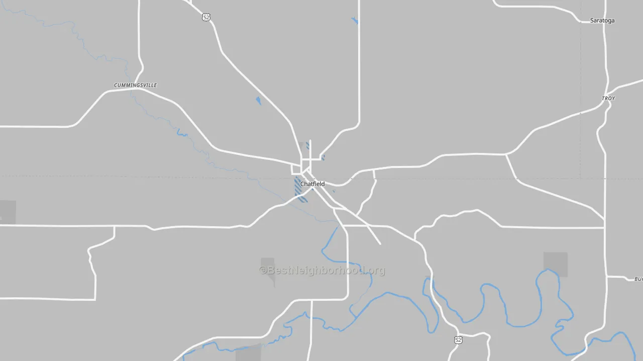 Transit Grade map of 55923, MN