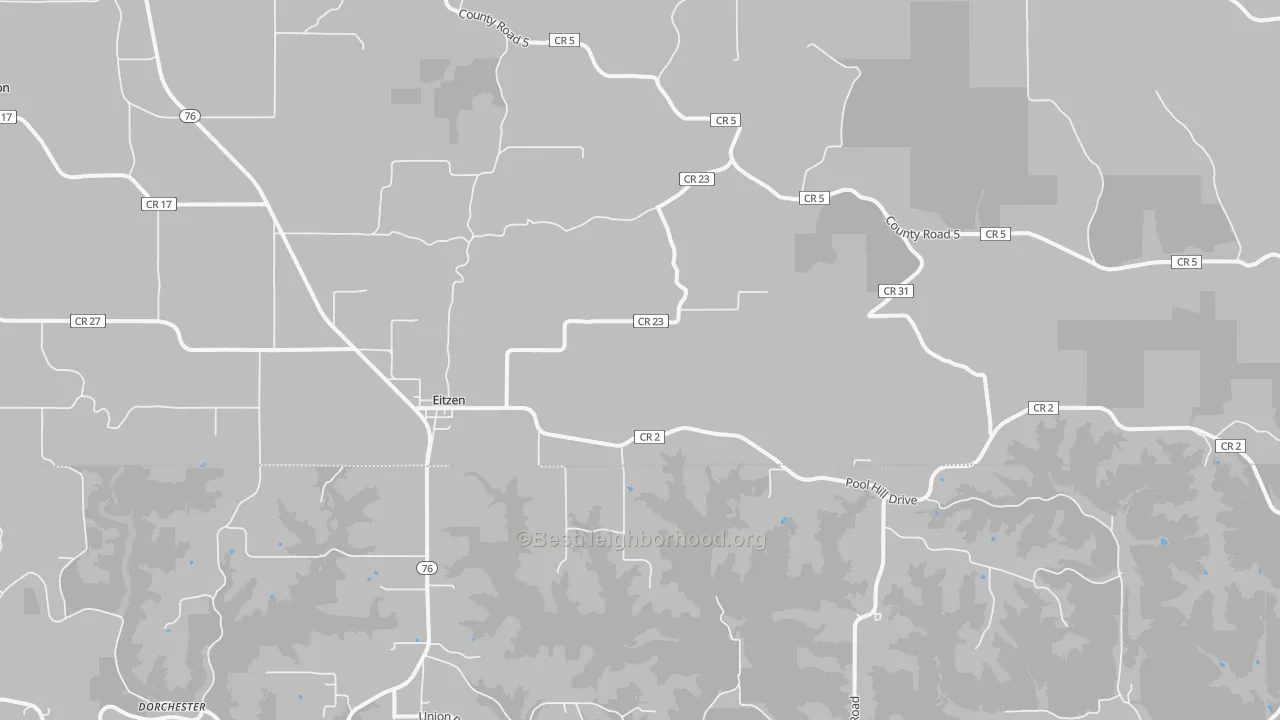 Transit Grade map of 55931, MN