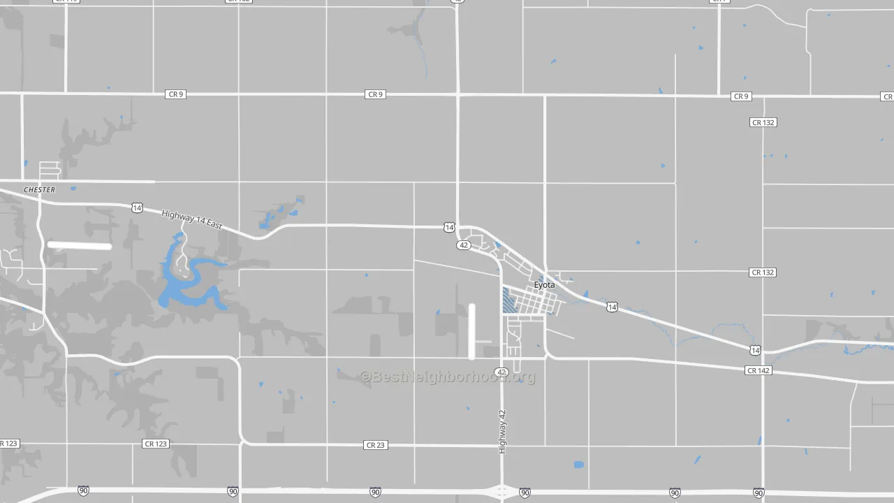 Transit Grade map of 55934, MN