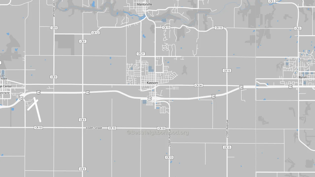 Transit Grade map of 55944, MN