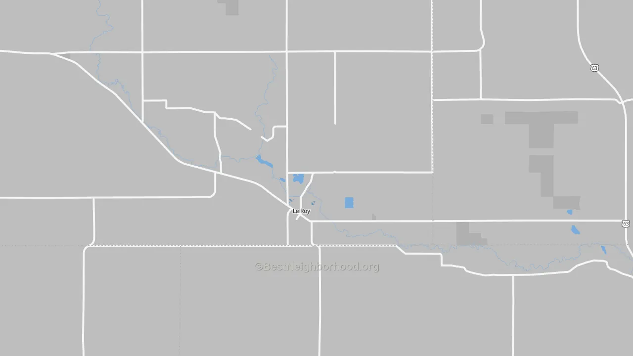 Transit Grade map of 55951, MN