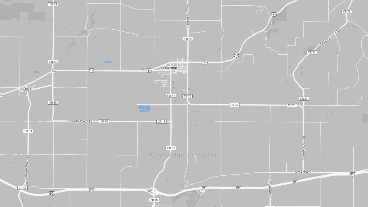 Transit Grade map of 55952, MN