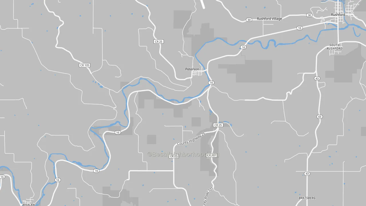 Transit Grade map of 55962, MN