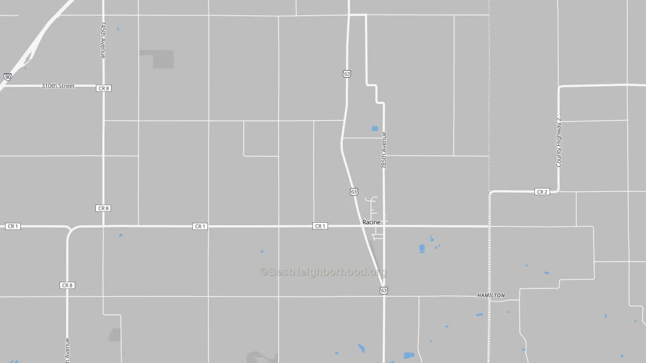 Transit Grade map of 55967, MN