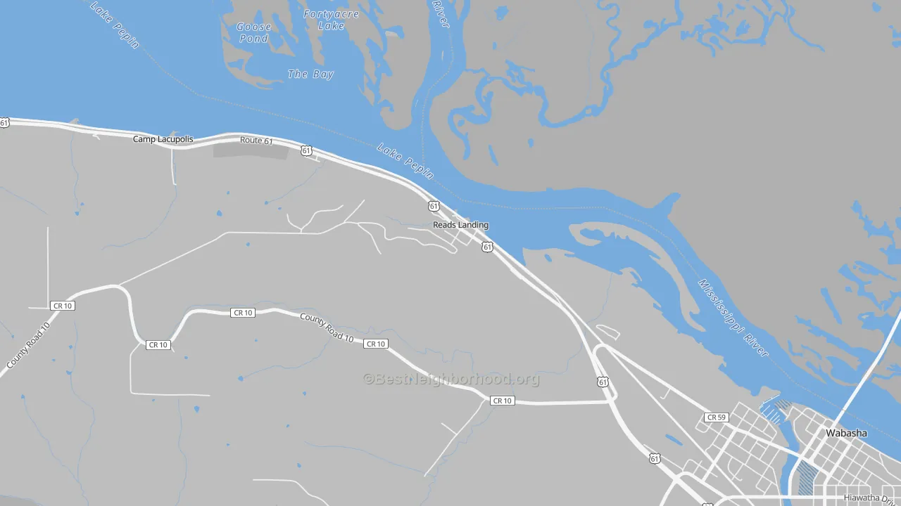 Transit Grade map of 55968, MN