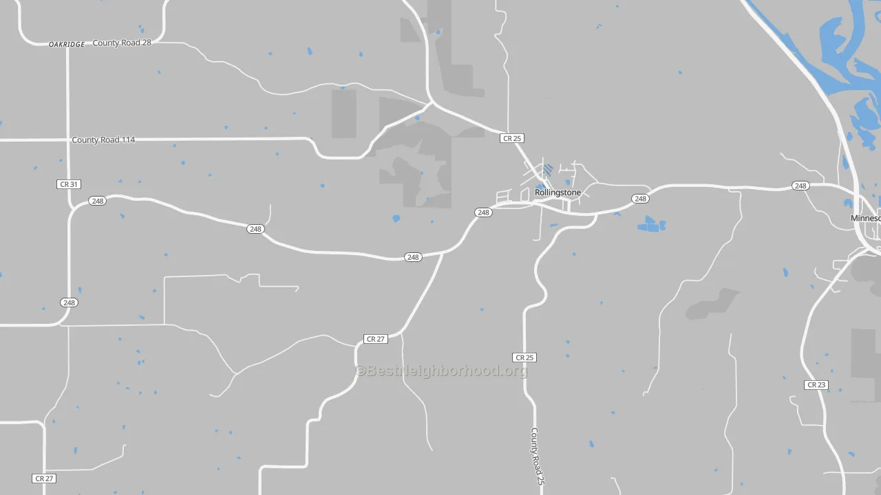 Transit Grade map of 55969, MN