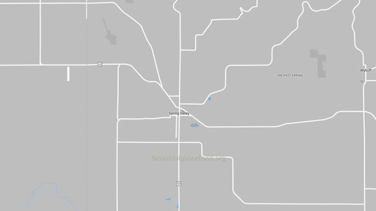 Transit Grade map of 55975, MN