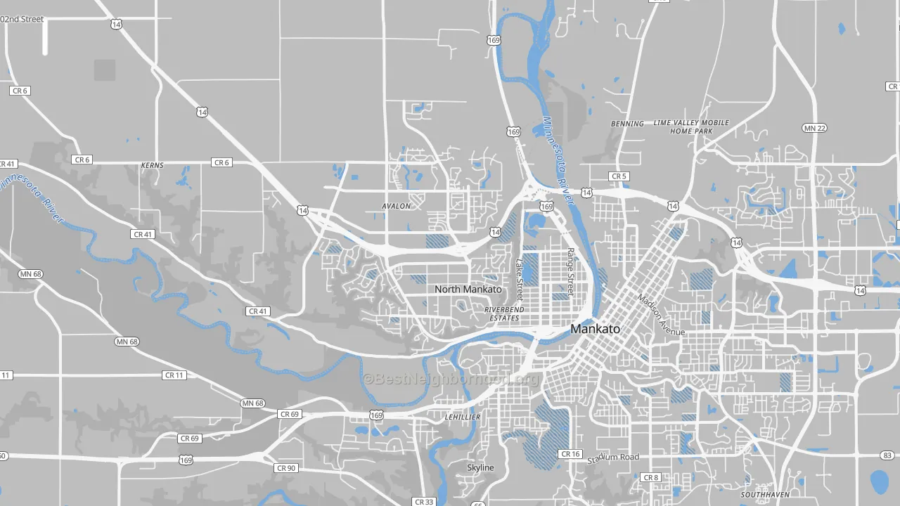 Transit Grade map of 56003, MN
