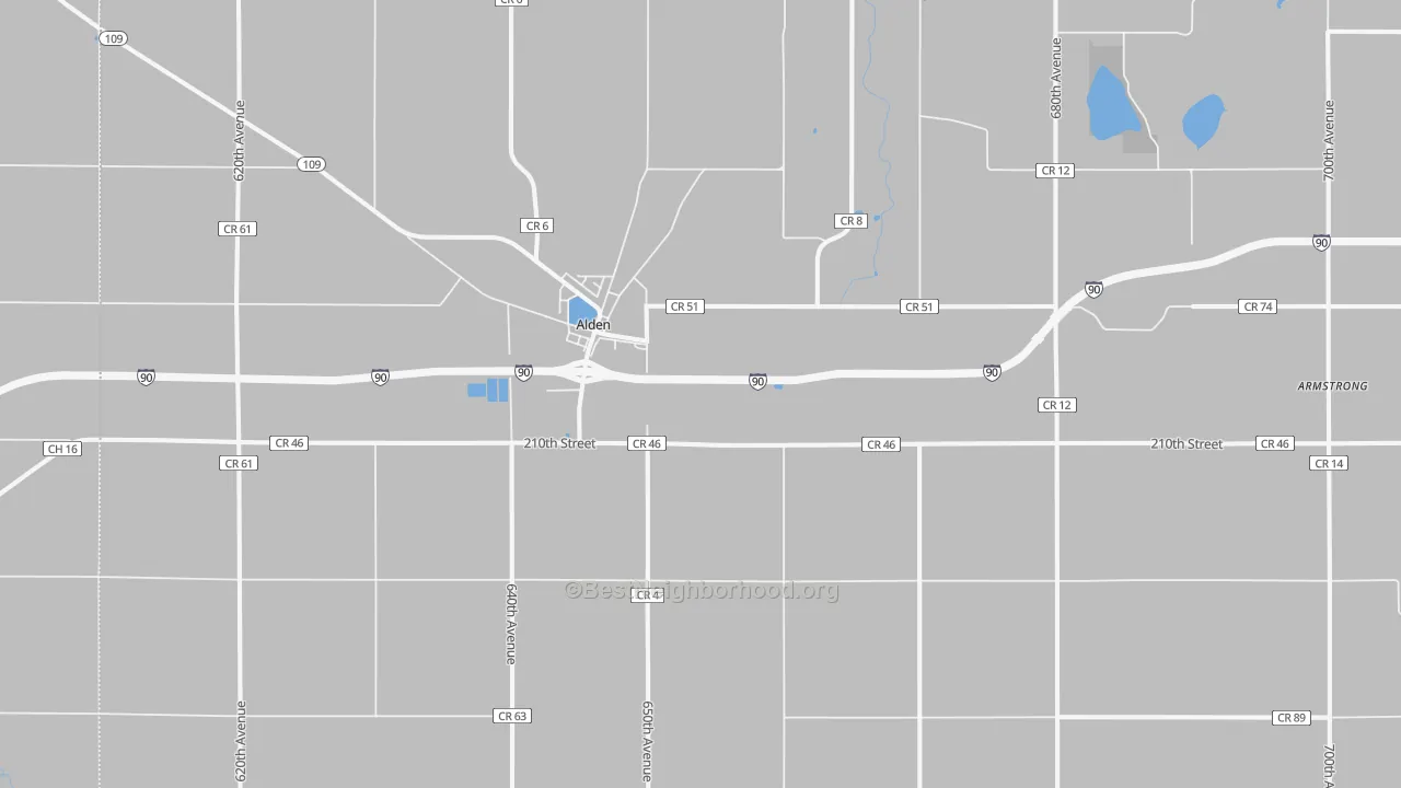 Transit Grade map of 56009, MN