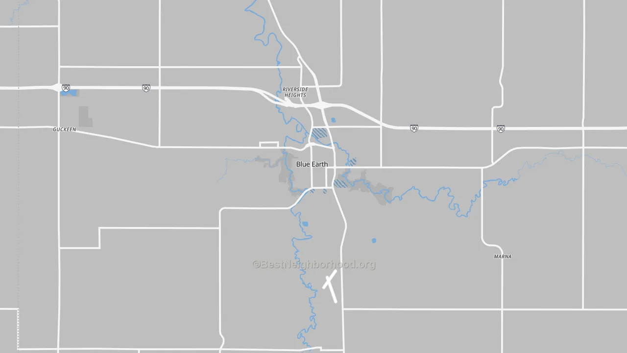 Transit Grade map of 56013, MN