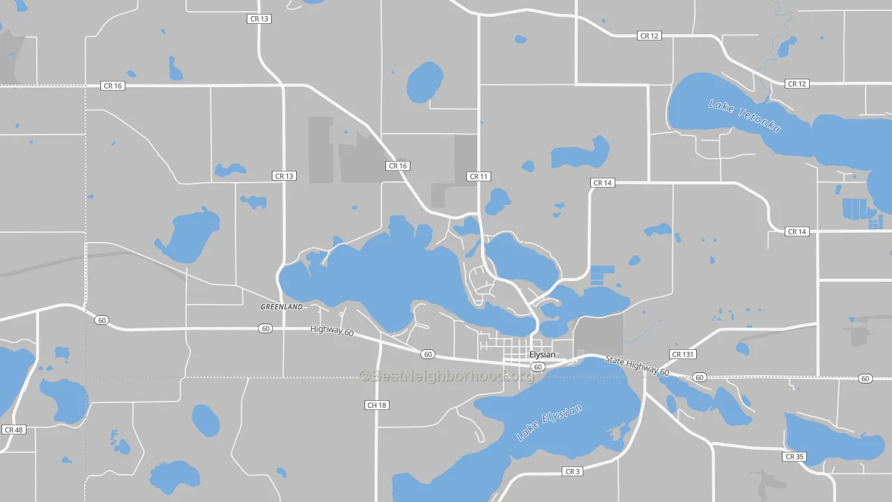 Transit Grade map of 56028, MN