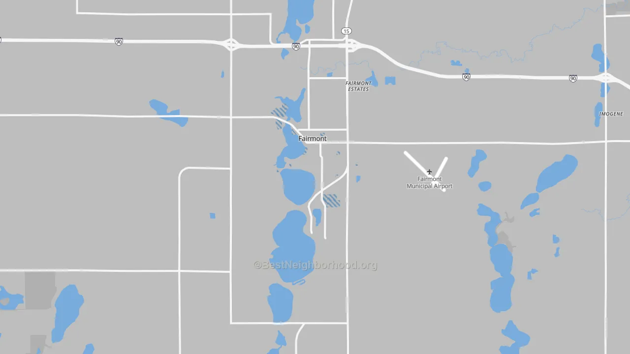 Transit Grade map of 56031, MN