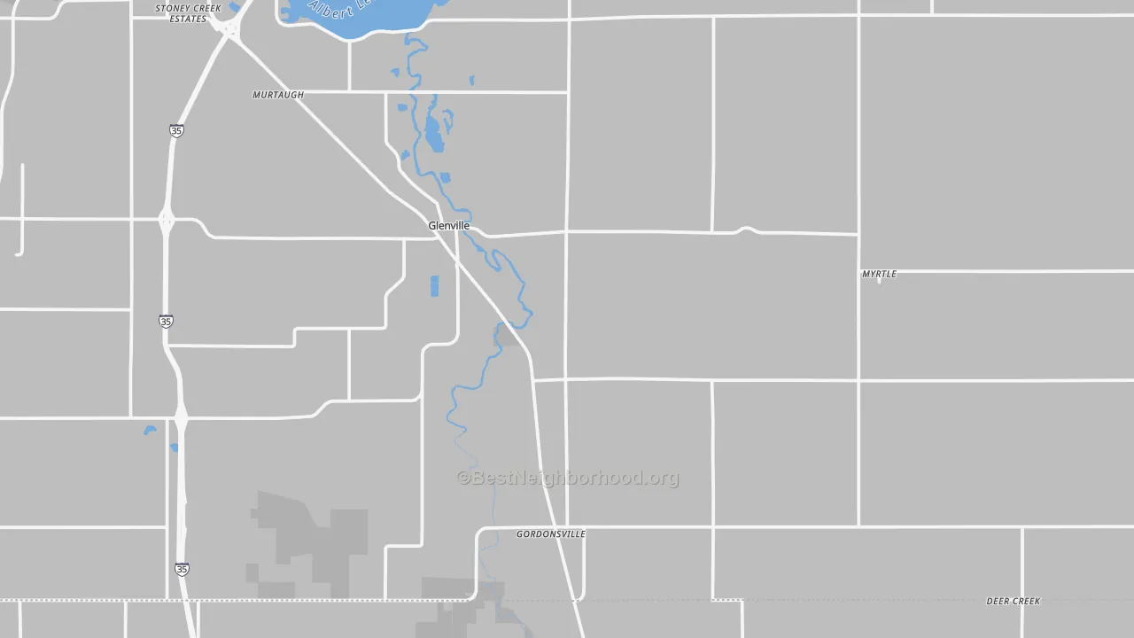 Transit Grade map of 56036, MN
