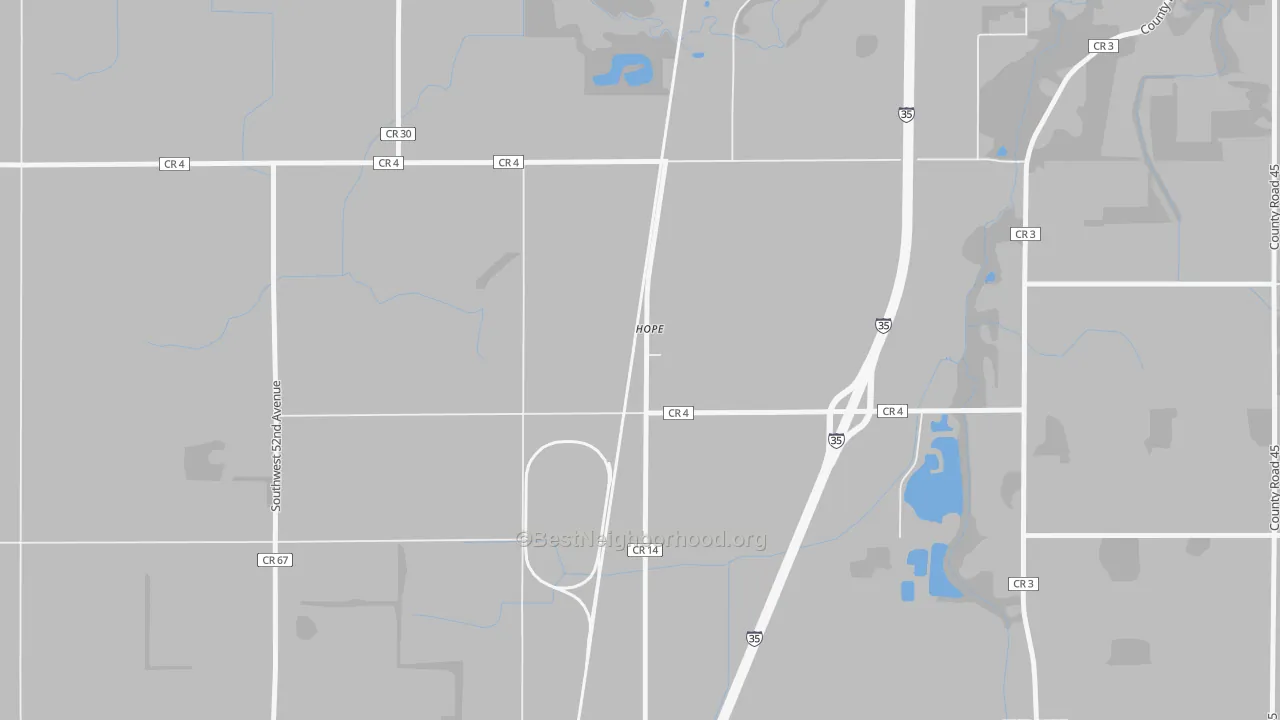 Transit Grade map of 56046, MN
