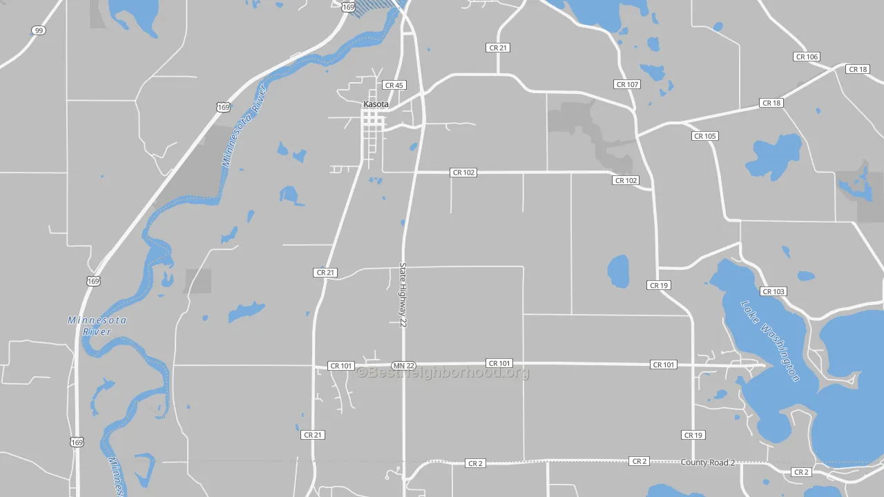 Transit Grade map of 56050, MN