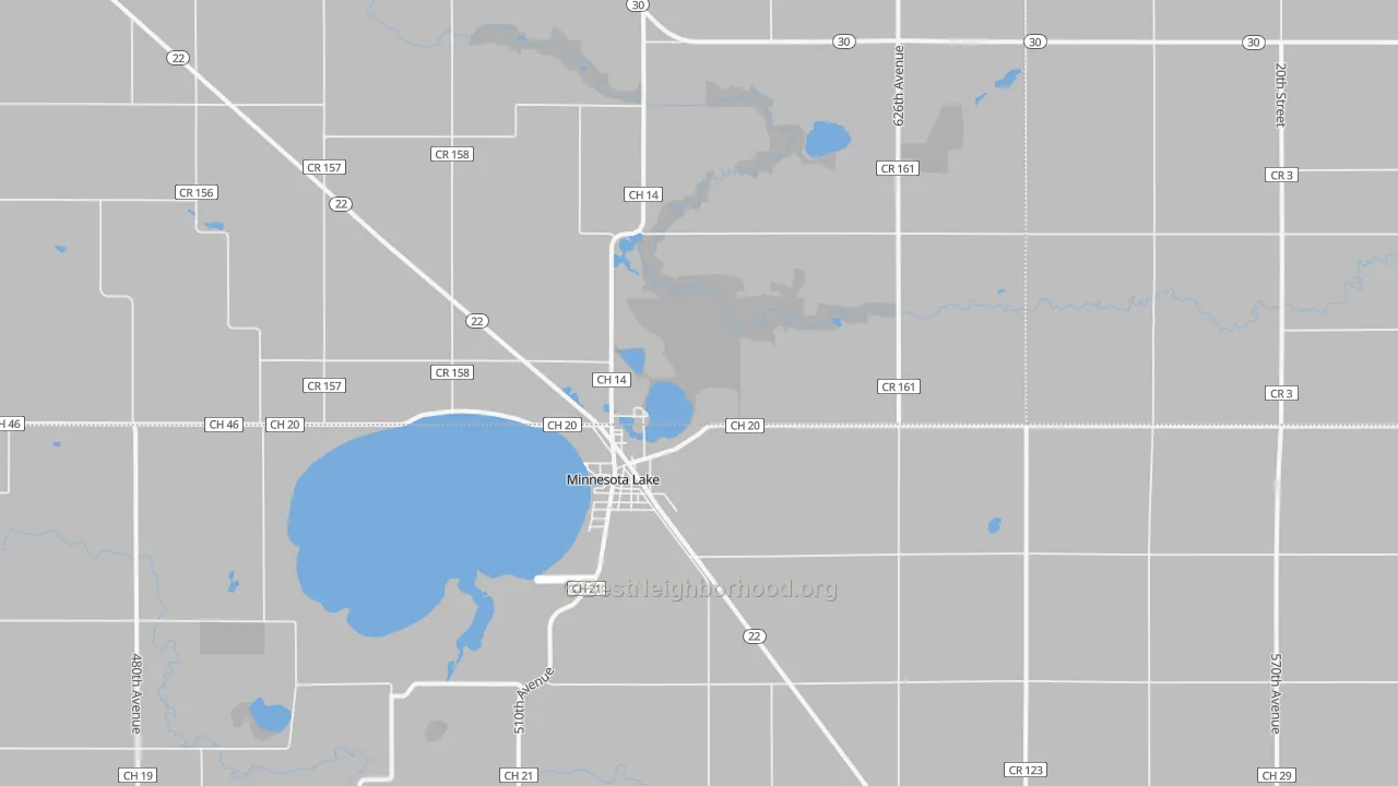 Transit Grade map of 56068, MN
