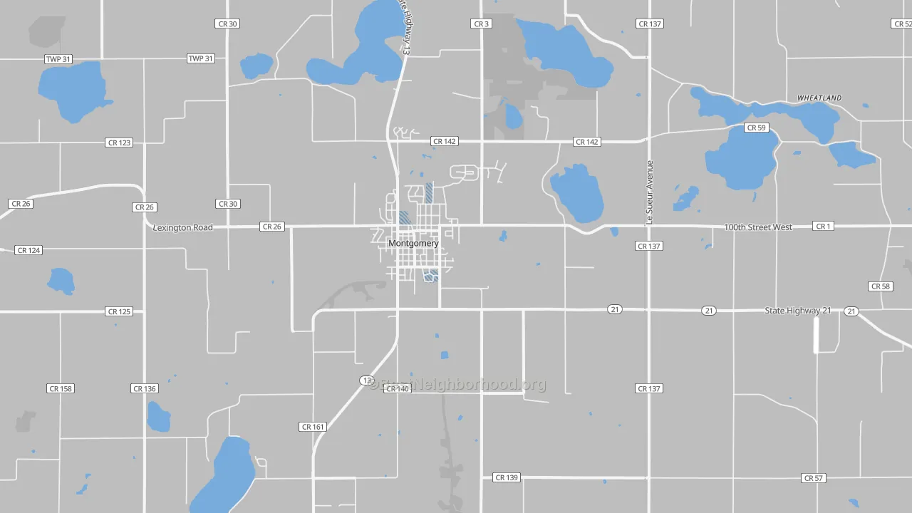 Transit Grade map of 56069, MN
