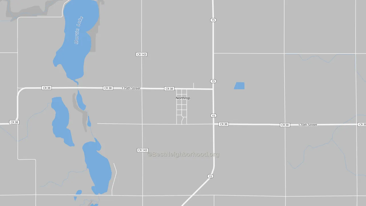 Transit Grade map of 56075, MN