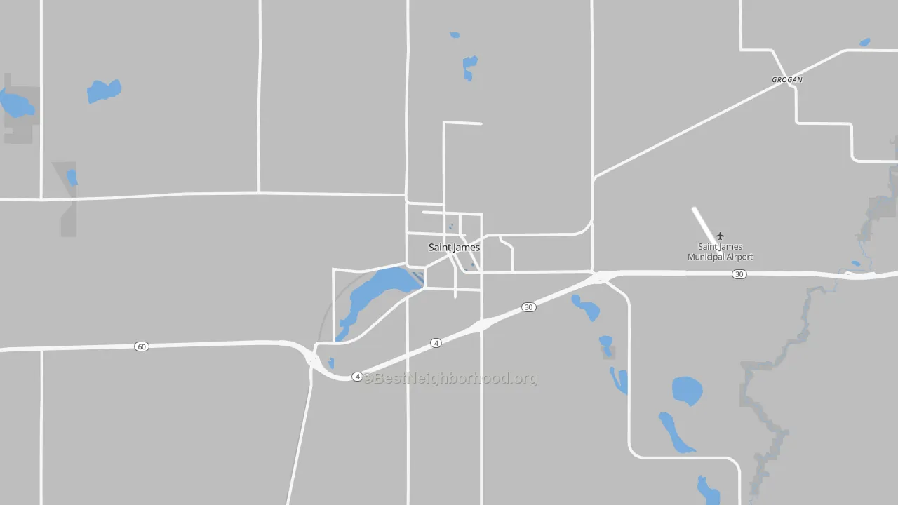 Transit Grade map of 56081, MN