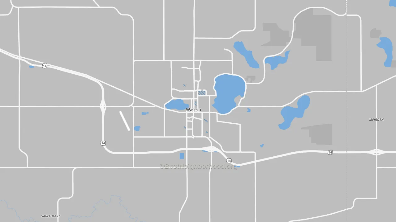 Transit Grade map of 56093, MN