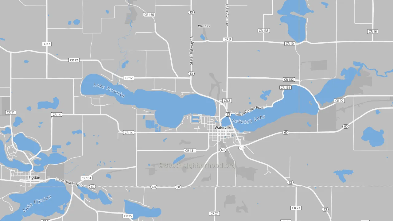 Transit Grade map of 56096, MN