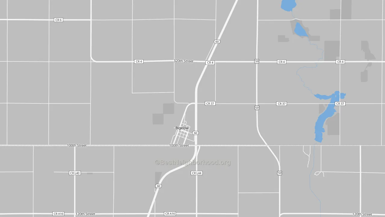 Transit Grade map of 56117, MN