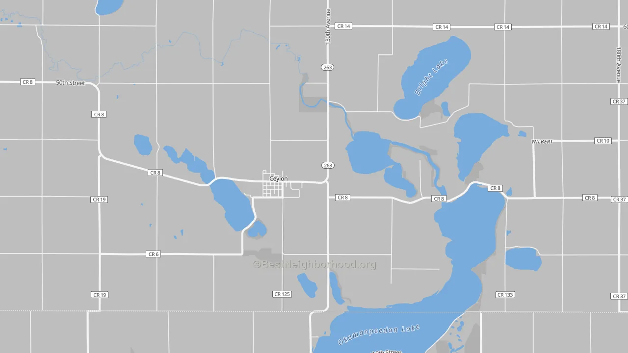 Transit Grade map of 56121, MN