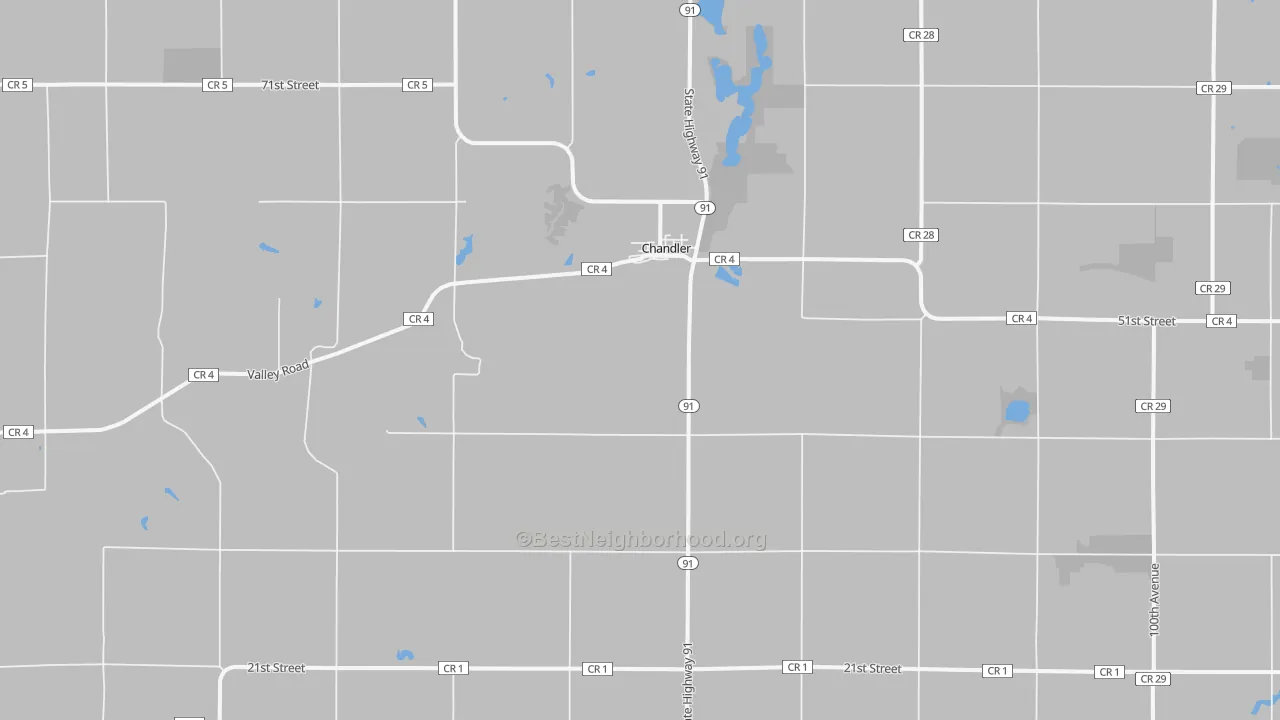 Transit Grade map of 56122, MN